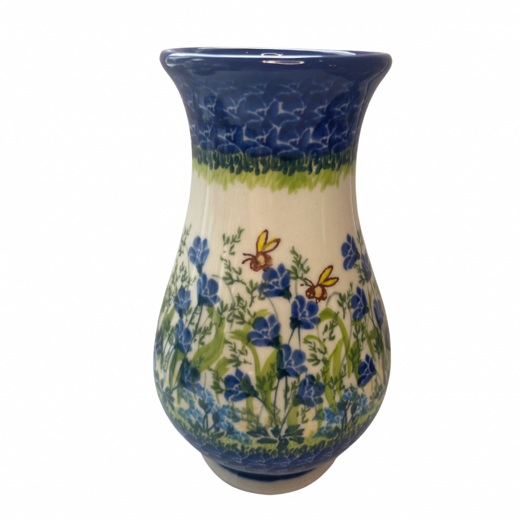 Unikat Vase, Bee Garden Blue
