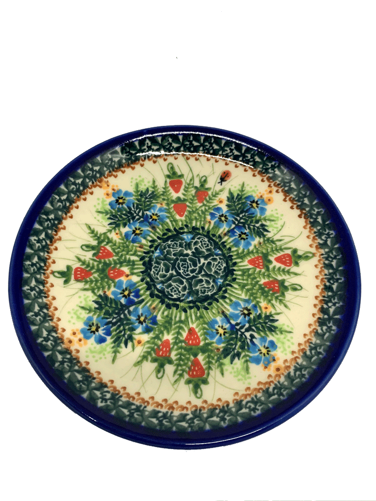 Unikat Bread Plate, Strawberry Fields